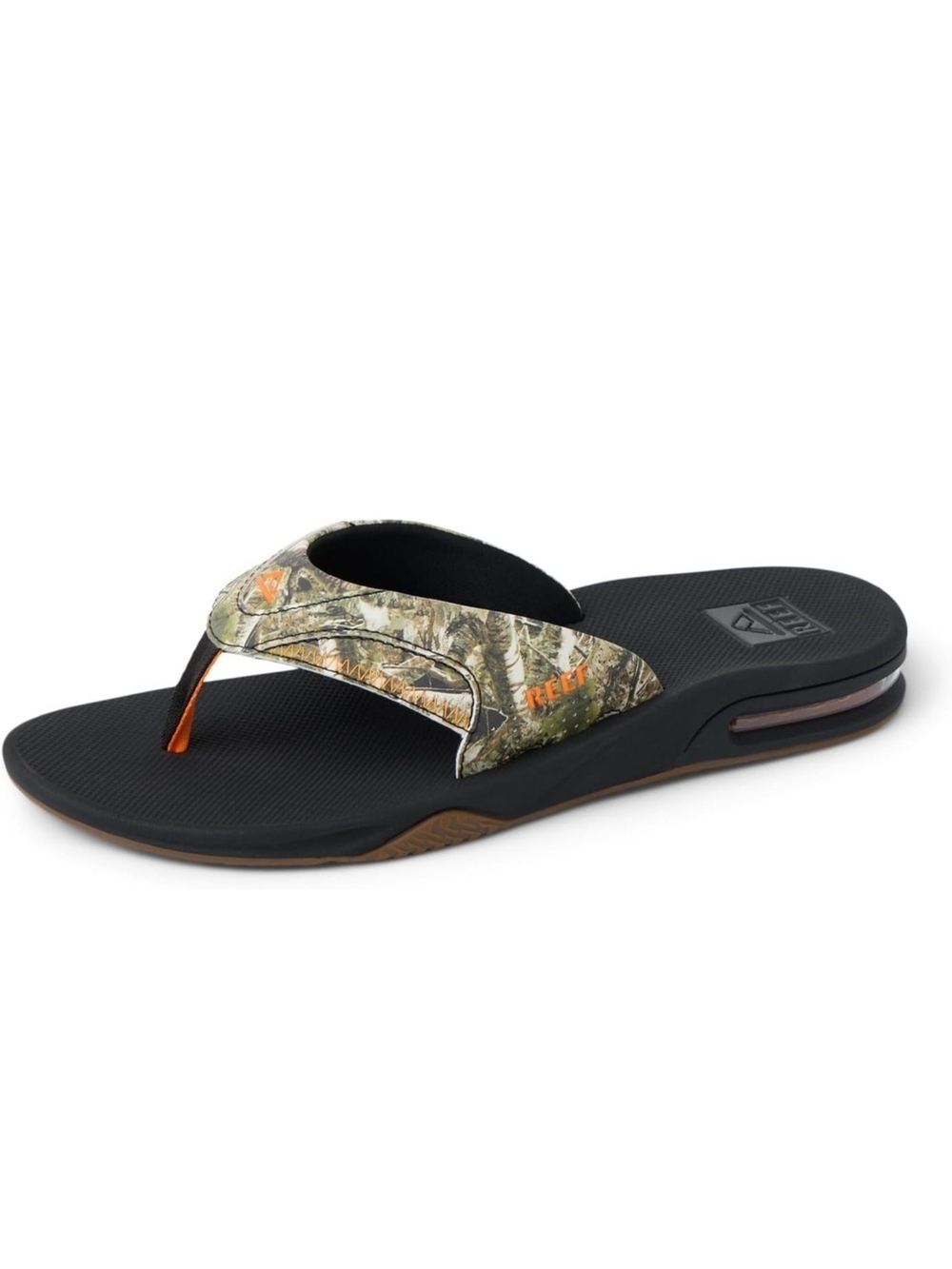 Reef Men’s Cushion Bounce Camo Flip Flops - Black/Green